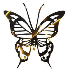 Logo mariposa puzzle