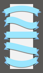 template ribbon banner