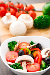 Vegetable salad