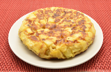 Spanish tortilla (omelet with potatoes and onions)