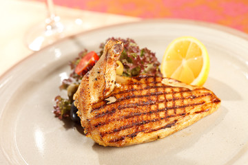 chicken with vegetables
