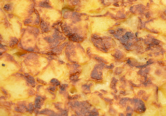 Spanish tortilla (omelet with potatoes and onions)