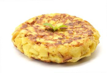 Spanish tortilla (omelet with potatoes and onions)