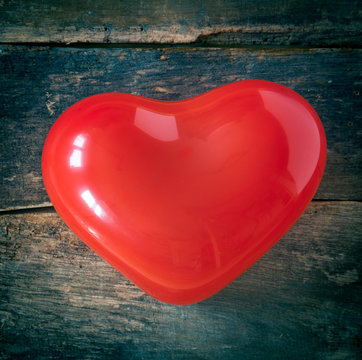 Red romantic Valentines heart