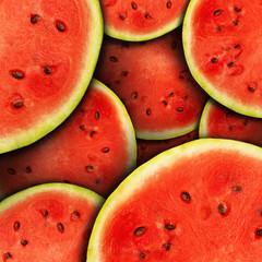 Watermelon slices
