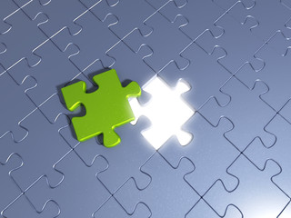 Fototapeta premium puzzles