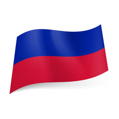 Fototapeta premium State flag of Haiti.