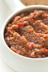 Eggplant caviar ( salad-appetizer )