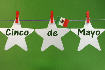 Celebrate Cinco de May holiday on May 5 bunting,