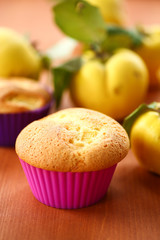 cake with quince