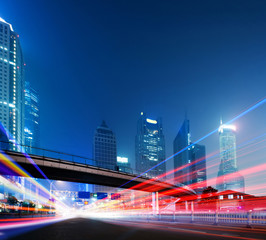 Fototapeta premium the light trails