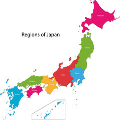Japan map