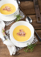 Cream  soup of potato
