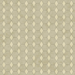 Ecru Honey Comb Shape Fabric Background