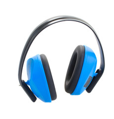 Hearing protection blue  ear muffs
