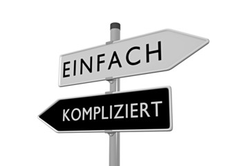 Einfach vs Kompliziert