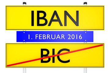 IBAN - 1. Februar 2016