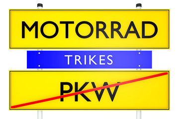 Trikes, Motorrad vs PKW