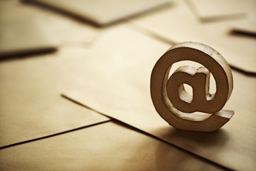 E-mail @ symbol