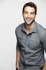 Portrait of an attractive man