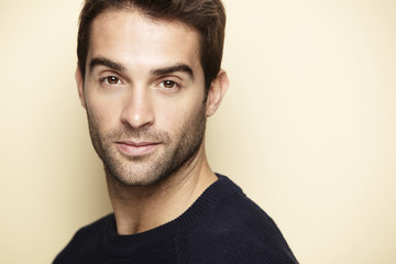 Fototapeta premium Portrait of an attractive man