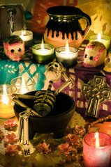Day of the dead altar, Dia de Muertos