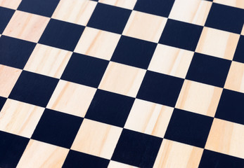 Fototapeta premium Wooden chess board
