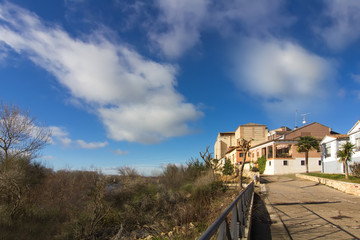 houses in a small village in the region of Murcia, Spain