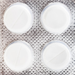 pack of white tablets
