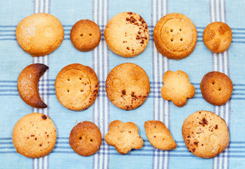 homemade button cookies
