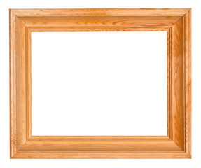 wide wooden picture frame