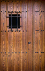 Obraz na płótnie Canvas Antique Wooden Door