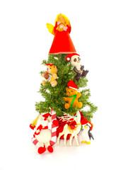 Small Decorated Christmas Tree