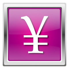 Obraz premium Yen icon