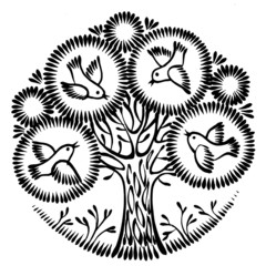 ornamental silhouette - 56992010