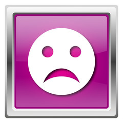 Fototapeta premium Sad smiley icon