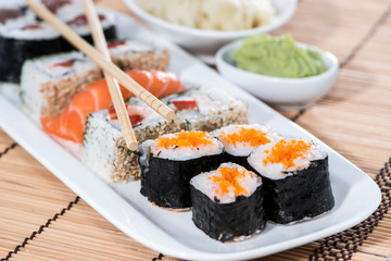 Portion of Sushi