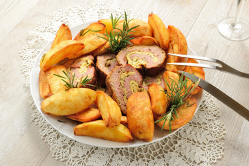 Polpettone con patate