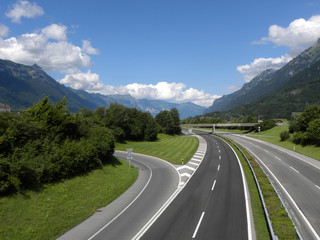 Leere Autobahn (empty Autobahn)
