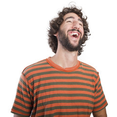 Man smiling