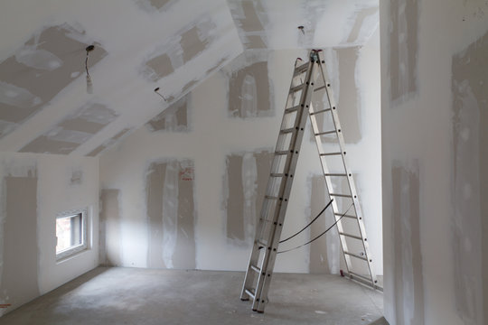 Dachgeschossausbau mit Leiter