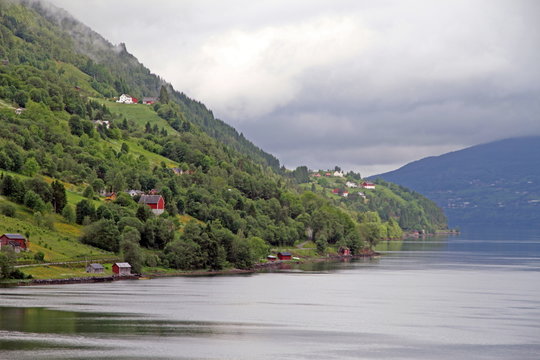 Nordfjord in Olden,Sogn og Fjordane Norway.