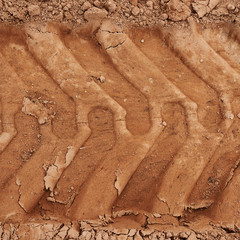 Wheel's trail tread © exopixel