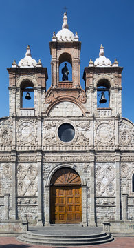 Riobamba Cathedral in Ecuador