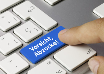 Vorsicht, Abzocke! Tastatur