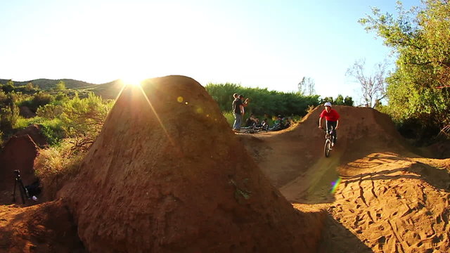 Extreme BMX Bike Tailwhip (Slow Motion)