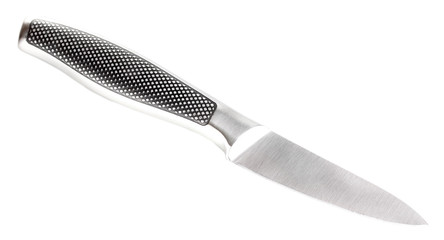 Paring knife isolated on white