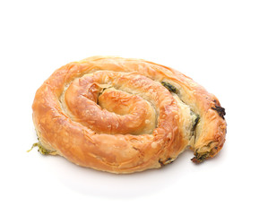 Bun with feta and spinach