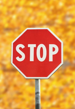 stop traffic sign
