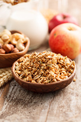 Granola Cereal with nuts